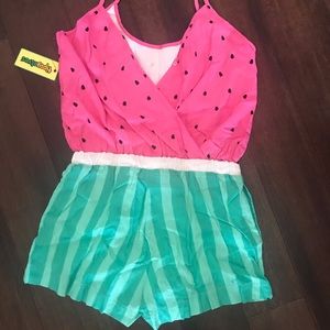 Watermelon Romper shorts